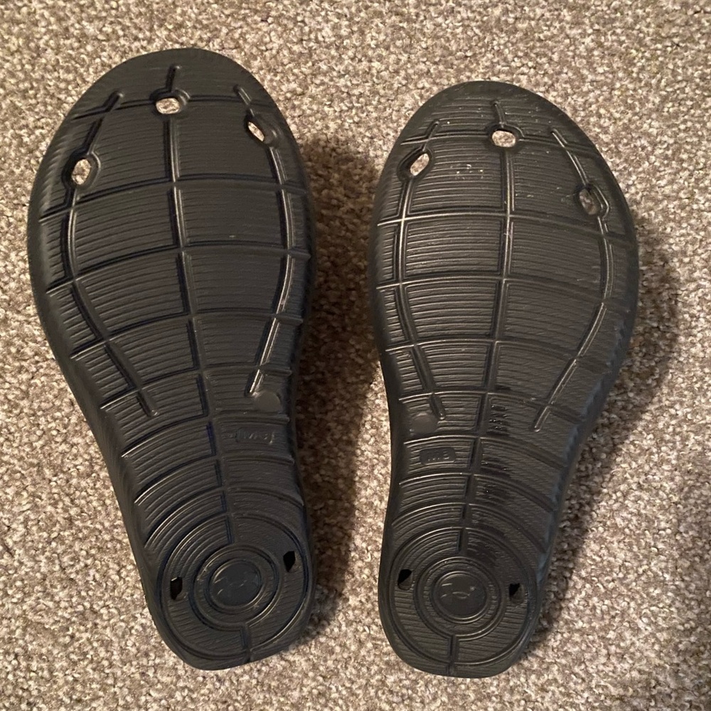 Under Armour Mens/Boys Locker IV Slides. Size 8. - Picture 3 of 5